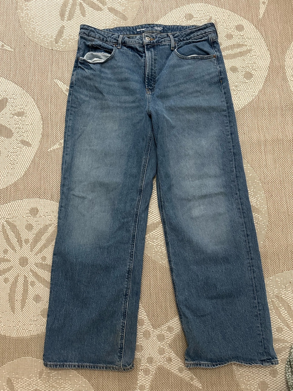 Old Navy 16 High Rise-Wide Leg Jeans